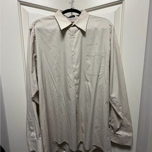 Covington Men's Light Beige Button Down Shirt